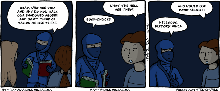 Comic graphic for 2005-12-07: Weapon of Choice