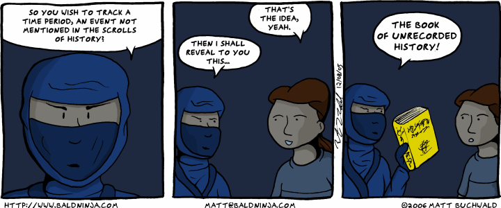 Comic graphic for 2005-12-08: Misnomer