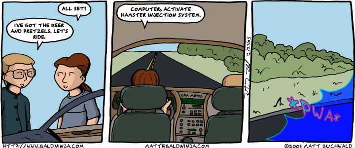 Comic graphic for 2005-12-27: Time Travel II