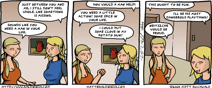 Comic graphic for 2006-01-09: Danger and Play