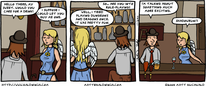 Comic graphic for 2006-01-13: That Olde Charm