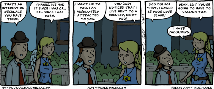 Comic graphic for 2006-01-16: What a Chore