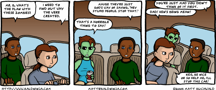 Comic graphic for 2006-03-03: The Road to Leetsdale