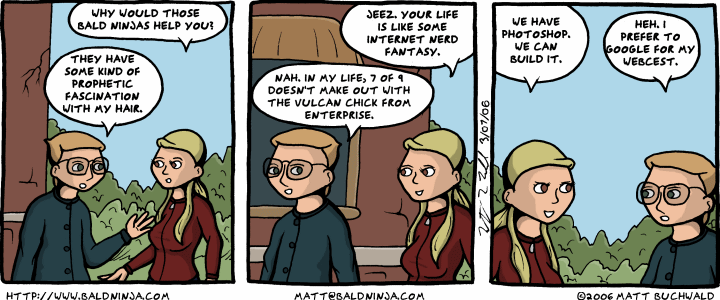 Comic graphic for 2006-03-07: You Can Find Anything With Google