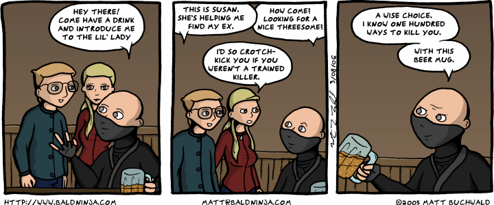 Comic graphic for 2006-03-08: Versatility