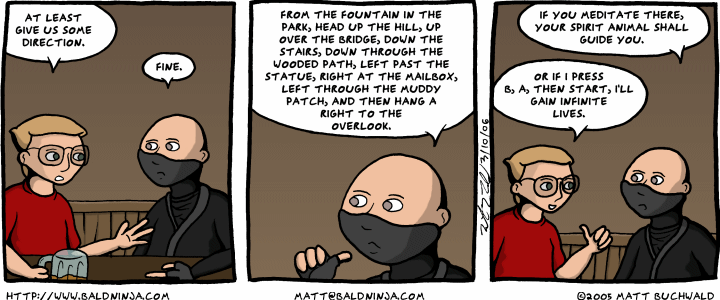 Comic graphic for 2006-03-10: Everyone Makes This Joke