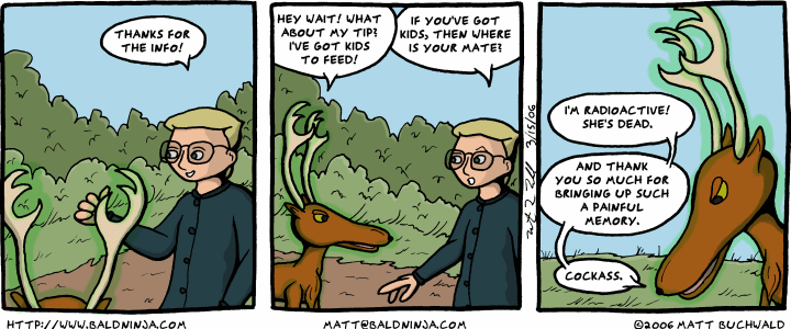 Comic graphic for 2006-03-15: Repressed Trauma