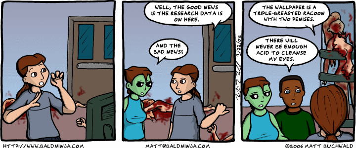 Comic graphic for 2006-03-21: The Price of Information