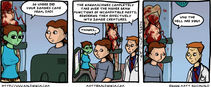Comic graphic for 2006-03-28: Remember Me