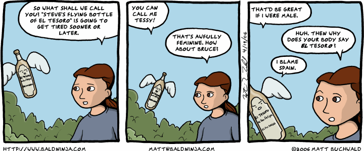 Comic graphic for 2006-04-19: Name Grammar