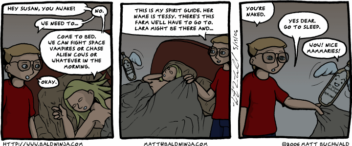 Comic graphic for 2006-05-15: Encounters at Night