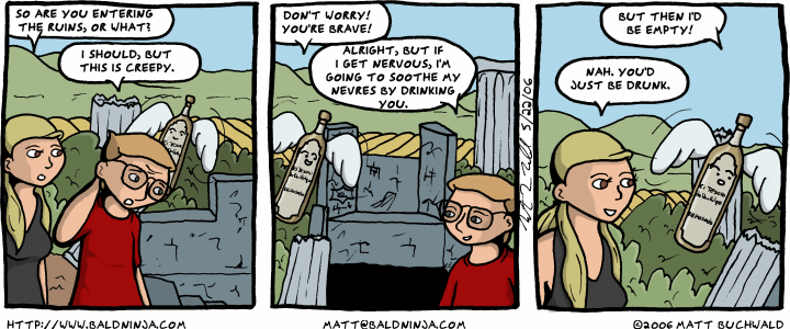 Comic graphic for 2006-05-22: States of Being