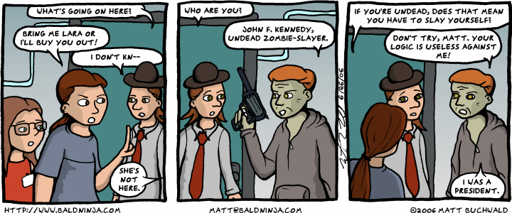 Comic graphic for 2006-06-26: Jack is Back