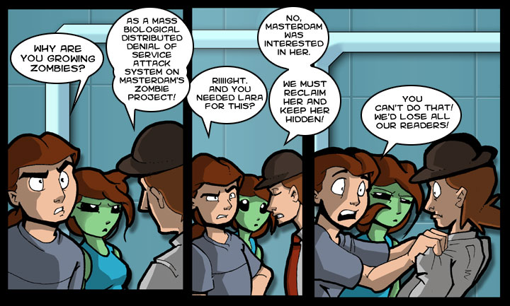 Comic graphic for 2006-07-03: How to Maintain Interest