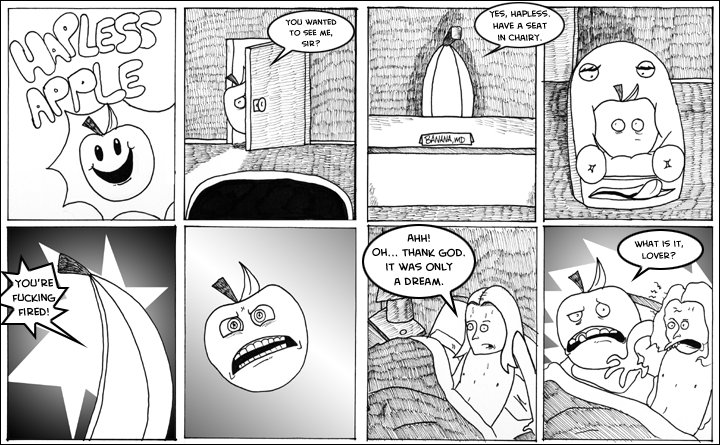 Comic graphic for 2006-07-05: Channeling Newhart