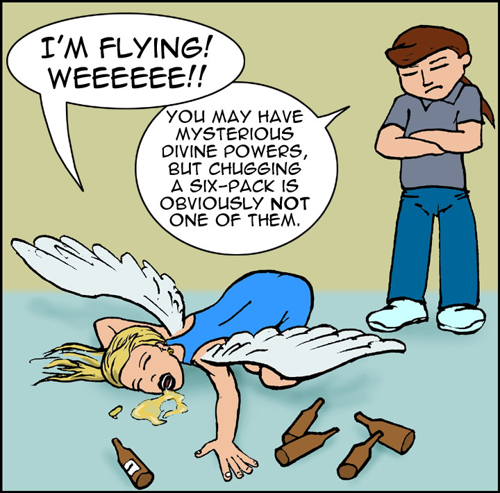 Comic graphic for 2006-07-07: Mystical Powers