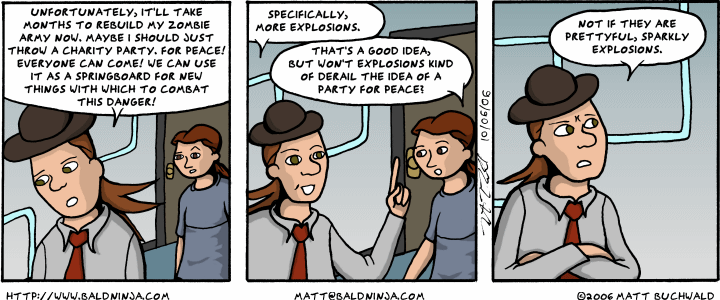 Comic graphic for 2006-10-06: Plan of Action