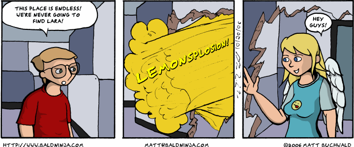 Comic graphic for 2006-10-20: Admit It, You knew This Would Happen