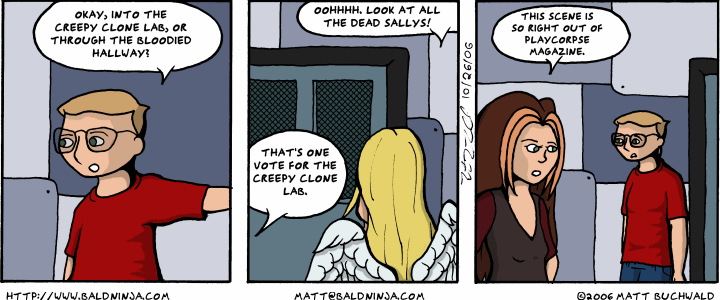 Comic graphic for 2006-10-26: Rated BBB for Brains Brains Brains