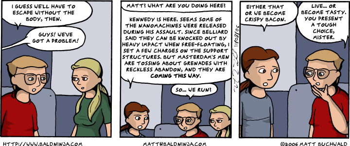 Comic graphic for 2006-11-08: Dave Thomas Eats You!