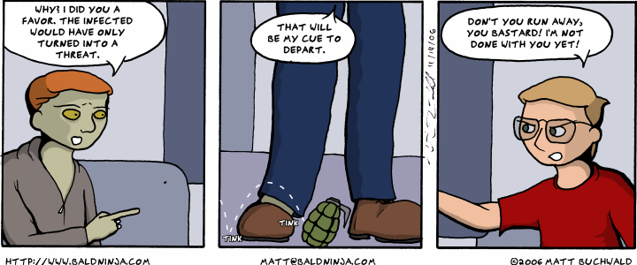 Comic graphic for 2006-11-14: Tuesday Brings You Anger