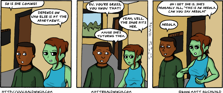 Comic graphic for 2006-12-01: Returning the Other Leaf