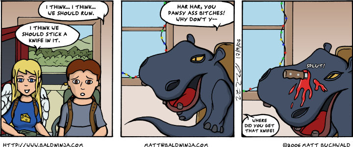 Comic graphic for 2006-12-19: Hiding Places