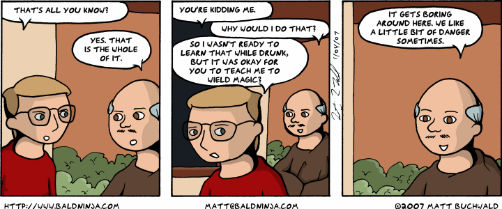 Comic graphic for 2007-01-04: Double Go