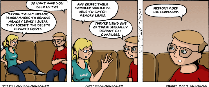Comic graphic for 2007-02-20: I Once Had A Pony