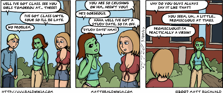 Comic graphic for 2007-03-20: Roleplaying Recall