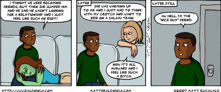Comic graphic for 2007-04-03: Cry on my Shoulder