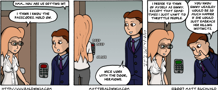 Comic graphic for 2007-04-18: You Know It To Be True
