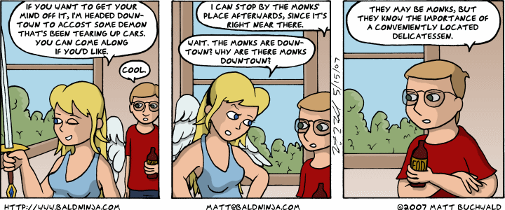 Comic graphic for 2007-05-15: They Like D.I.S's