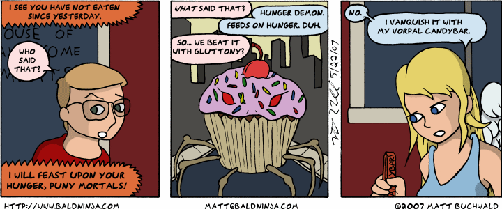 Comic graphic for 2007-05-22: With Sprinkles