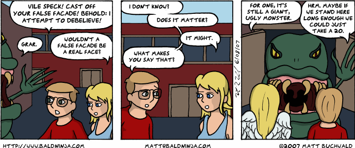 Comic graphic for 2007-06-08: High Challenge Rating