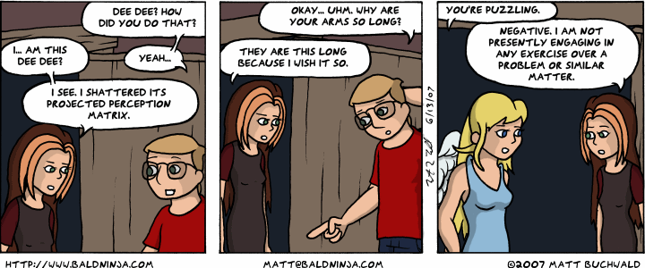 Comic graphic for 2007-06-13: It's Really That Simple