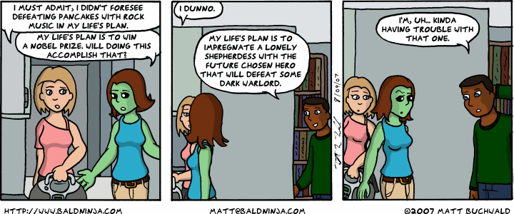 Comic graphic for 2007-08-09: Counteroffensive