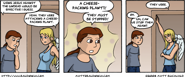 Comic graphic for 2008-09-10: To Action