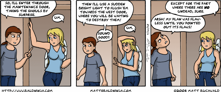 Comic graphic for 2008-09-24: Brilliant Strategy