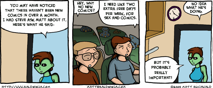 Comic graphic for 2009-07-24: Kathy Made Me Filler