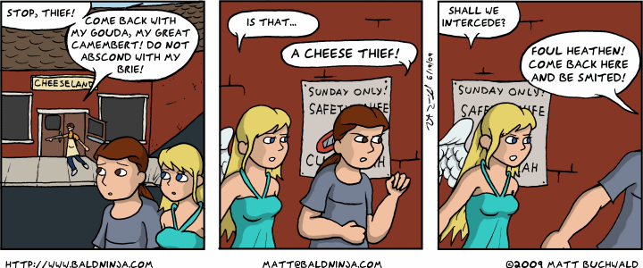 Comic graphic for 2009-09-28: Scallywags!