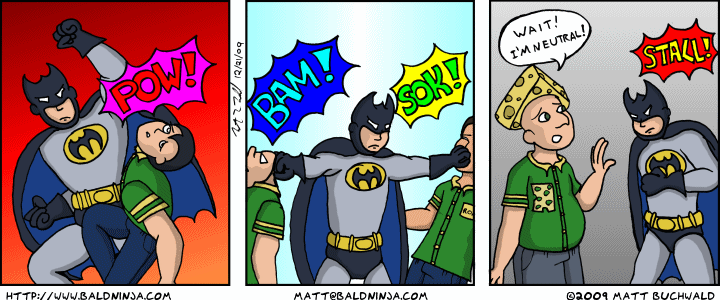 Comic graphic for 2009-12-21: KAPOW!