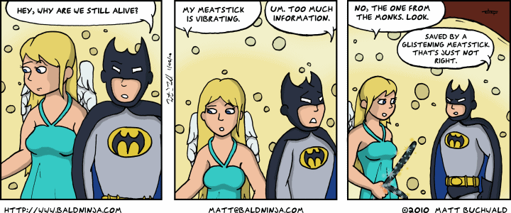 Comic graphic for 2010-01-06: In The Cheese Beam Bubble
