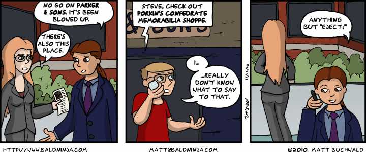Comic graphic for 2010-11-12: I Can Hold It