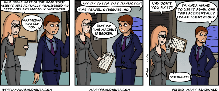 Comic graphic for 2010-11-17: Preventative Measures