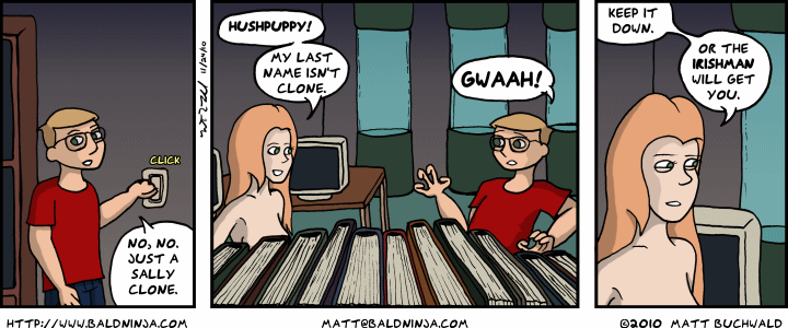 Comic graphic for 2010-11-24: Frankenstein's Monster, Only Hotter