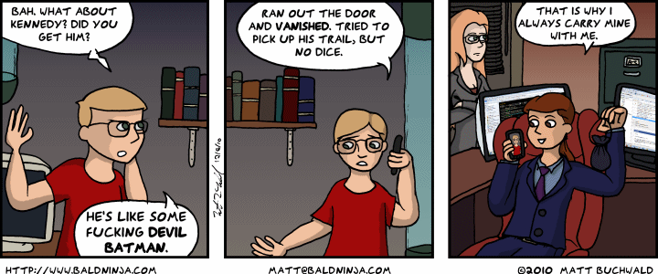 Comic graphic for 2010-12-06: Dicebags