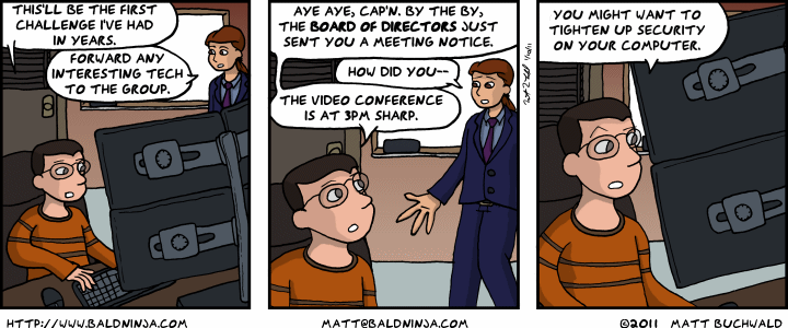 Comic graphic for 2011-01-10: Squid Lightning