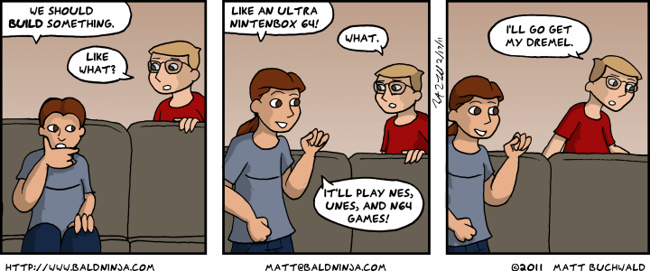 Comic graphic for 2011-02-17: Build Something
