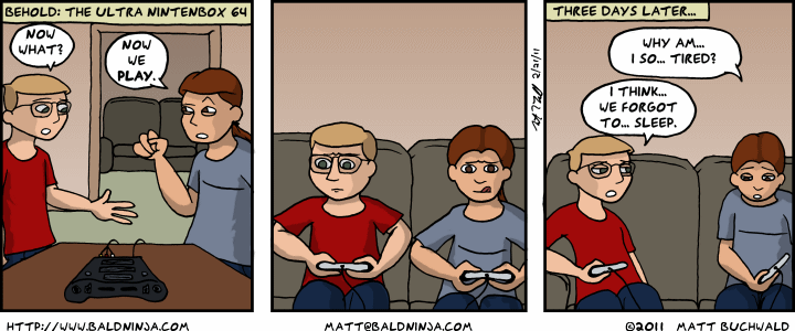 Comic graphic for 2011-02-21: Playtime
